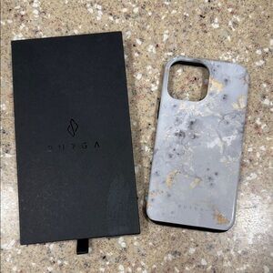 Gray and Gold Phone iPhone 13 Pro Max Case